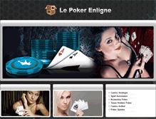 Tablet Screenshot of le-poker-enligne.com